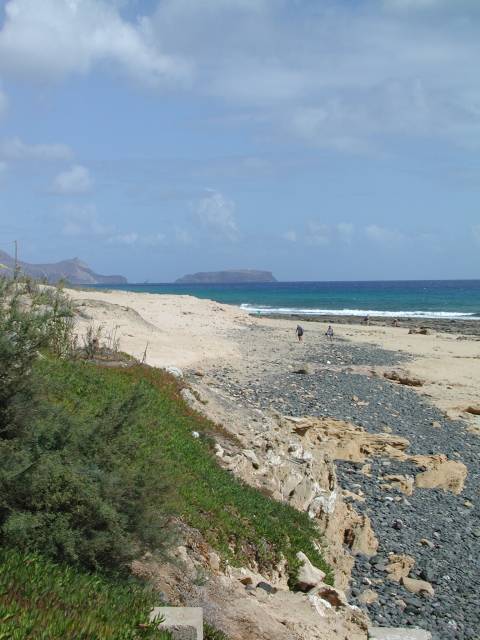 Beach at Porto Santo